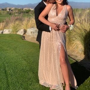 Sparkly Blush Pink Dress